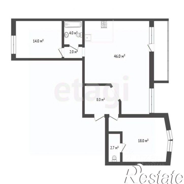 3-комн квартира Широтная улица, 112 к2,  д. 112 к2