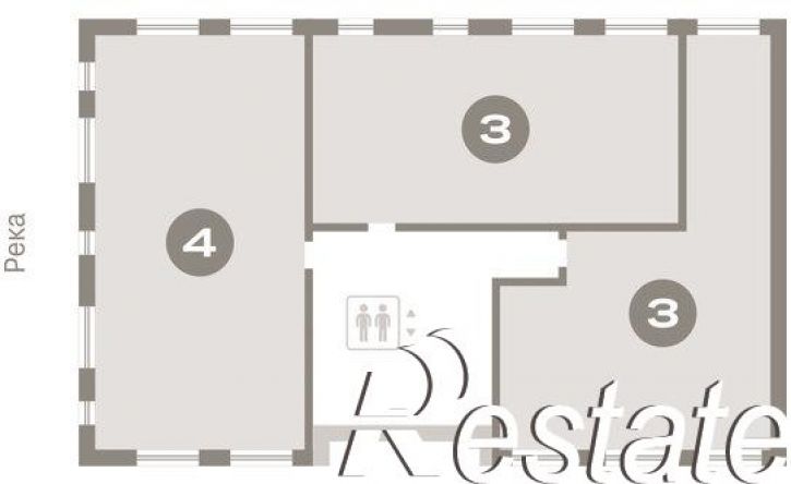 3-комн квартира Причальная улица, 8,  д. 8
