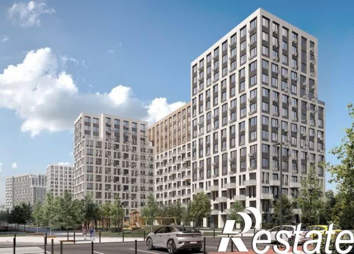 1-комн квартира в новом доме улица Андрея Кореневского, 5 к1,  д. 5 к1