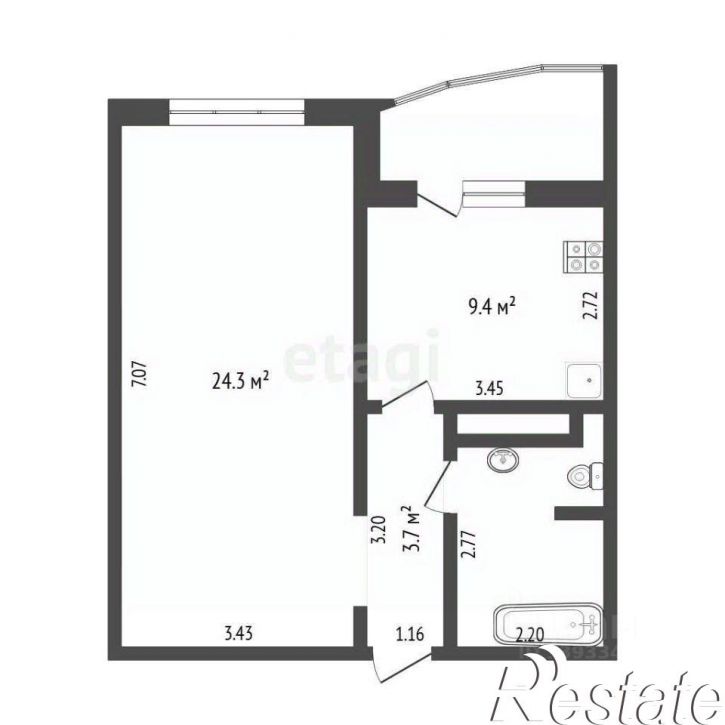 1-комн квартира улица Созидателей, 10,  д. 10