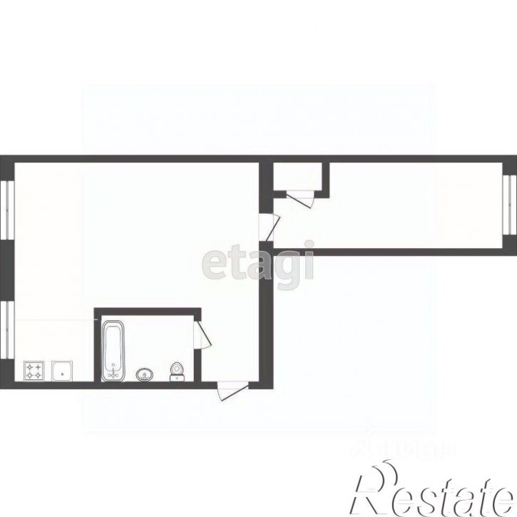 2-комн квартира улица Беляева, 17,  д. 17