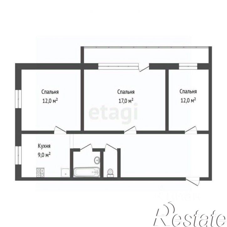 3-комн квартира Широтная улица, 23,  д. 23