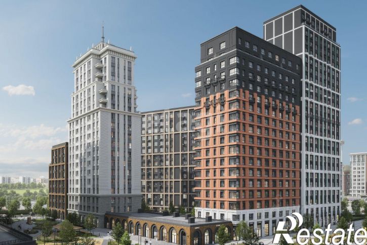 2-комн квартира в новом доме улица генерала Николая Матвеева, с1,  д. с1