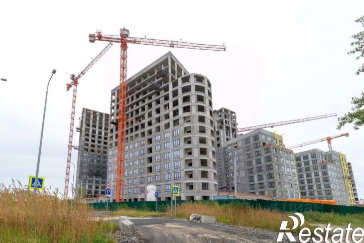 2-комн квартира в новом доме улица генерала Николая Матвеева, с1,  д. с1