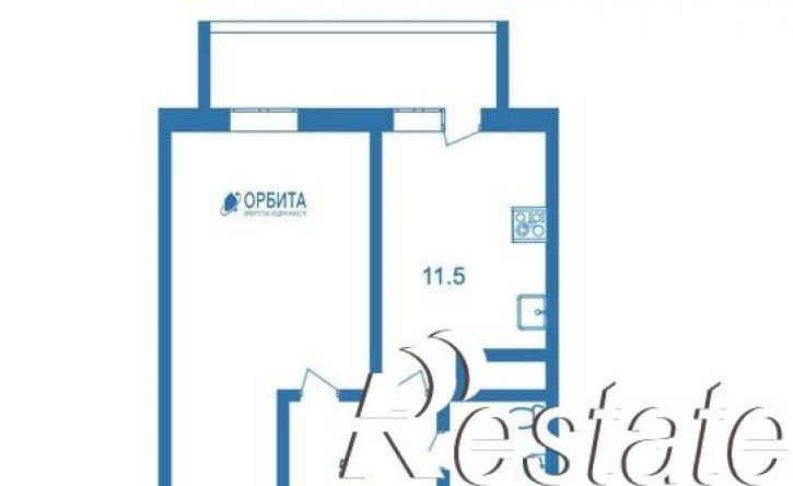1-комн квартира улица Беляева, 33 к1,  д. 33 к1
