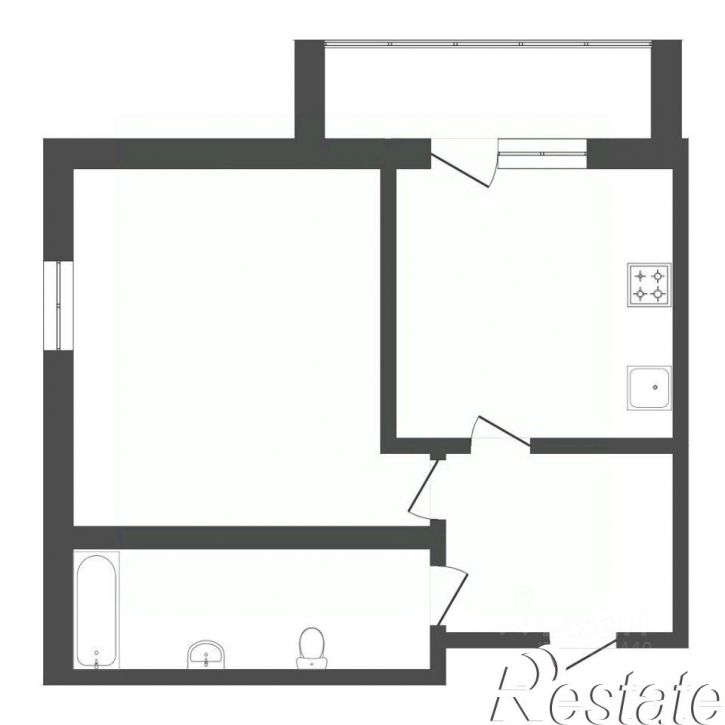 1-комн квартира Широтная улица, 128,  д. 128