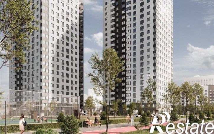 2-комн квартира в новом доме улица Республики, 204 к17,  д. 204 к17