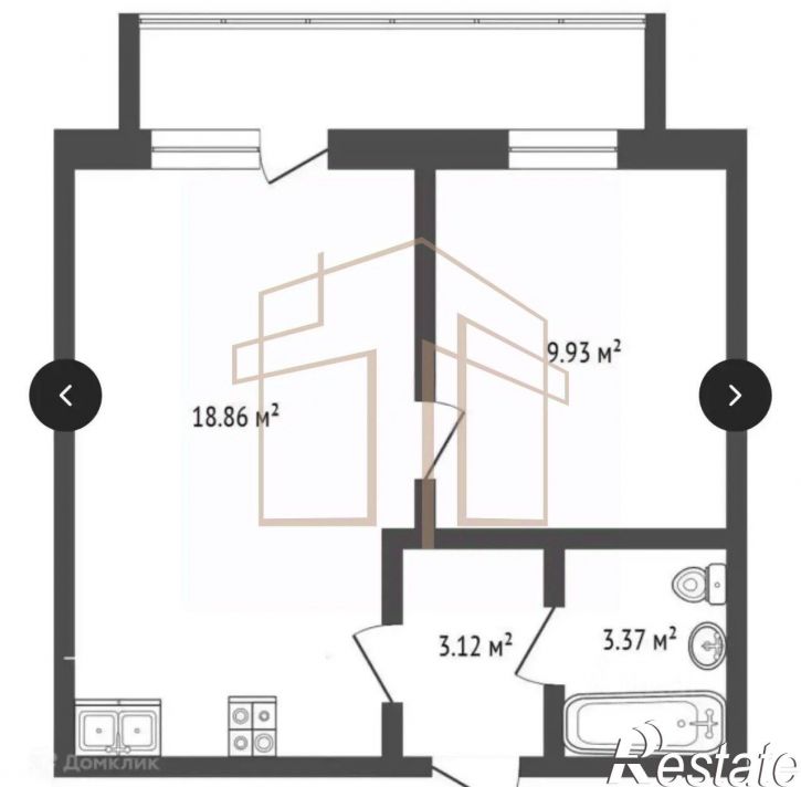 1-комн квартира улица Тимофея Чаркова, 79 к2,  д. 79 к2