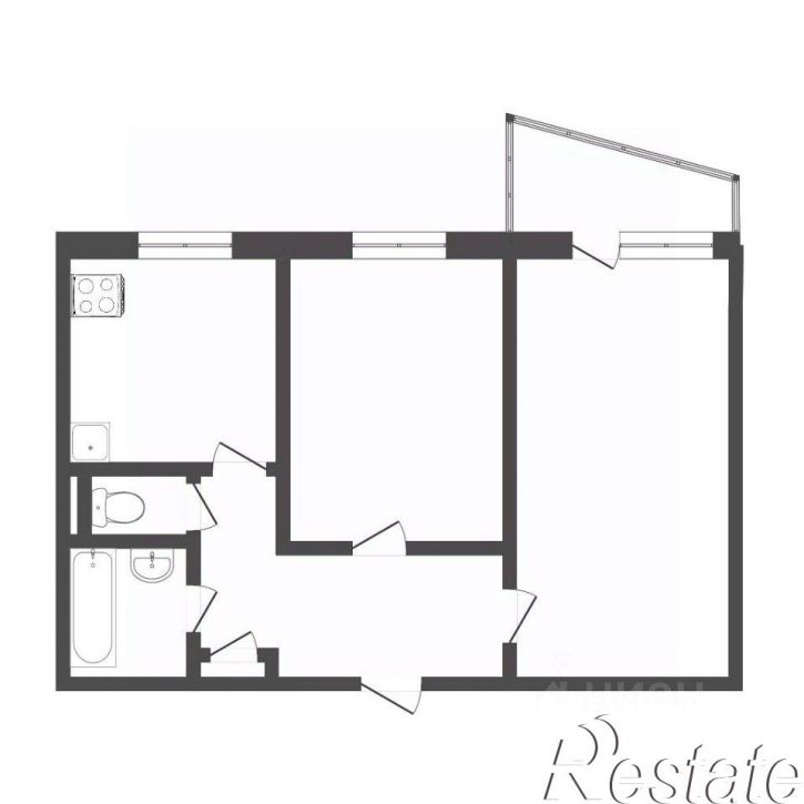 2-комн квартира улица Радищева, 29,  д. 29