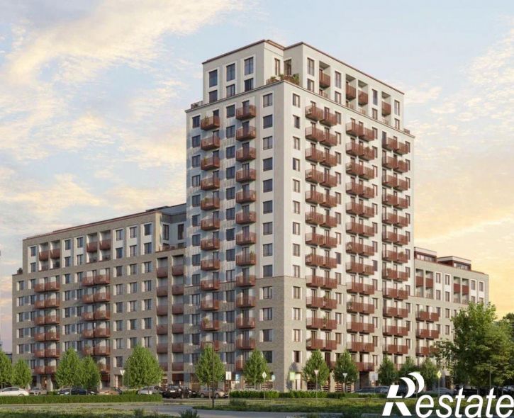 2-комн квартира в новом доме Мысовская улица, 26 к2,  д. 26 к2