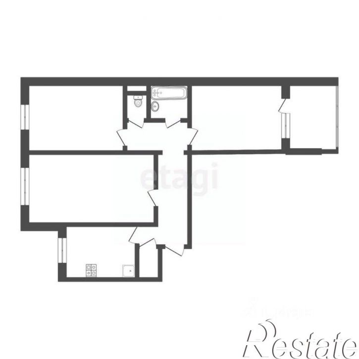 3-комн квартира Широтная улица, 110,  д. 110