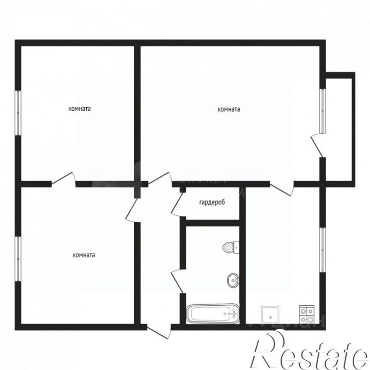 3-комн квартира улица Ершова, 32,  д. 32