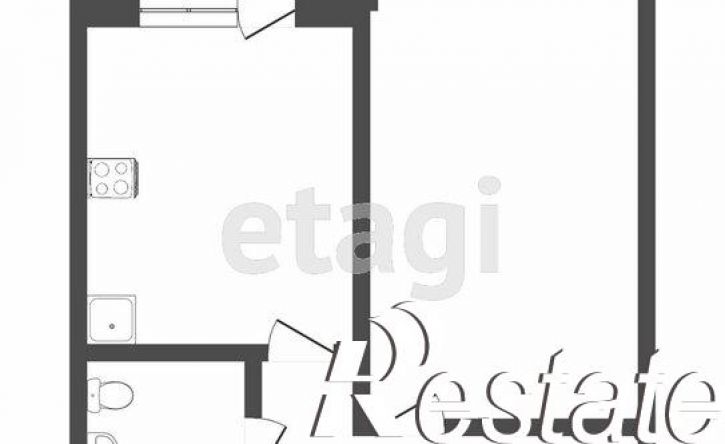 1-комн квартира улица Ветеранов Труда, 9А,  д. 9А