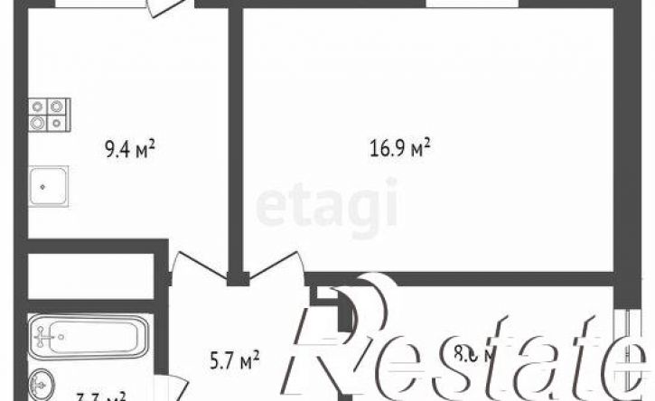 2-комн квартира улица Газовиков, 55,  д. 55