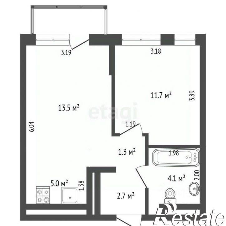 1-комн квартира улица Газовиков, 38 к2,  д. 38 к2