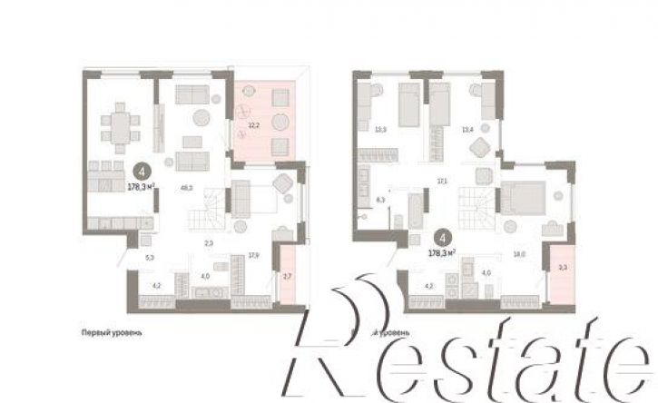 4-комн квартира в новом доме Мысовская улица, 26 к2,  д. 26 к2
