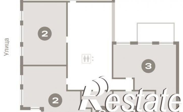 2-комн квартира в новом доме улица Республики, 205 к3,  д. 205 к3