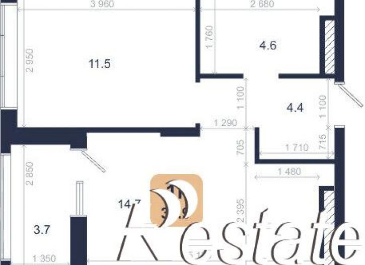 1-комн квартира в новом доме Сосьвинская улица, 33 к1,  д. 33 к1
