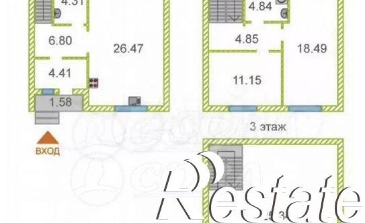 4-комн квартира улица Бориса Быстрых, 4,  д. 4
