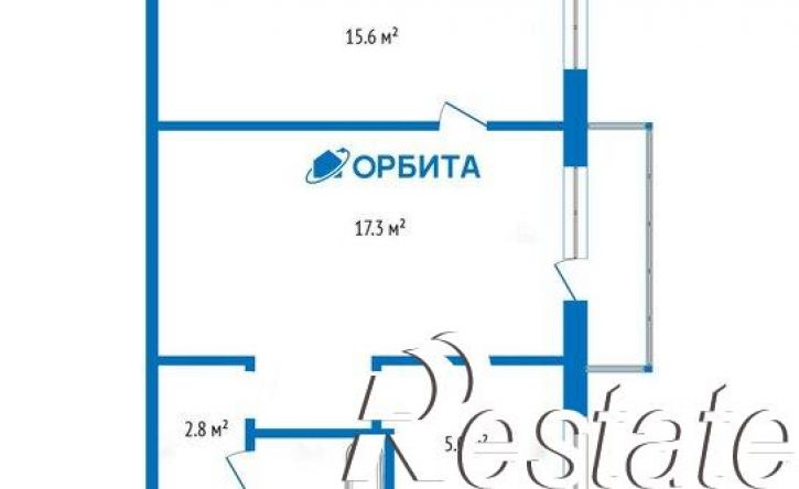 2-комн квартира Севастопольская улица, 35,  д. 35