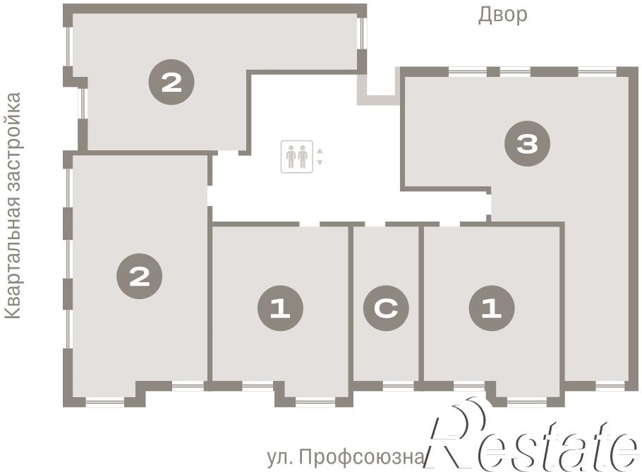 Купить студию за 6 930 000 рублей на Причальная, 11