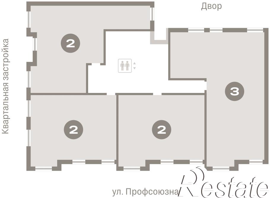 Купить квартиру за 24 380 000 рублей на Причальная, 11
