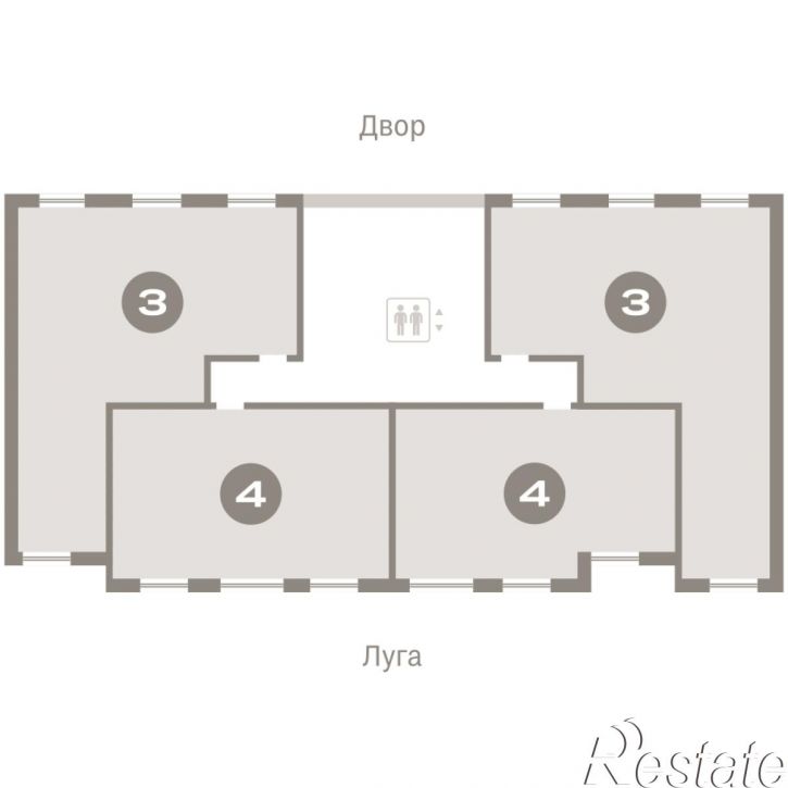 4-комн квартира в новом доме Краснооктябрьская, 4, корп.5