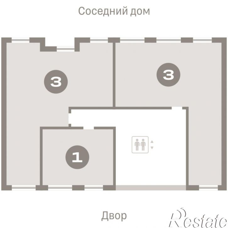 3-комн квартира в новом доме Краснооктябрьская, 4, корп.5