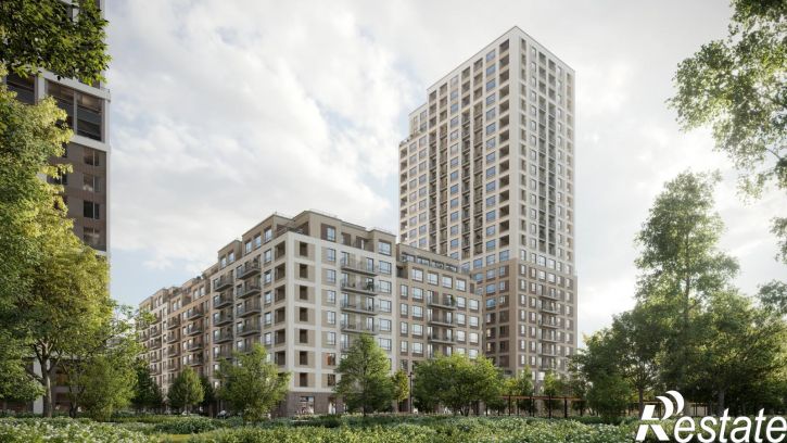 2-комн квартира в новом доме Республики, 205
