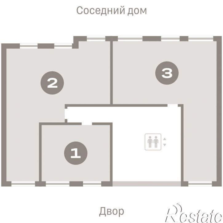 3-комн квартира в новом доме Краснооктябрьская, 4, корп.5