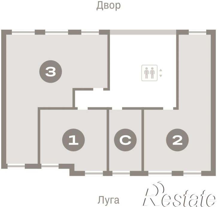 2-комн квартира в новом доме Краснооктябрьская, 4, корп.5