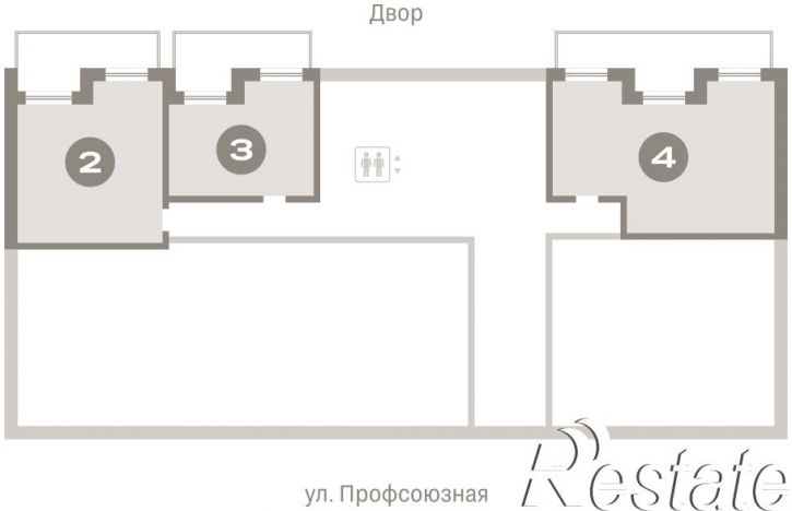 4-комн квартира в новом доме Причальная, 11