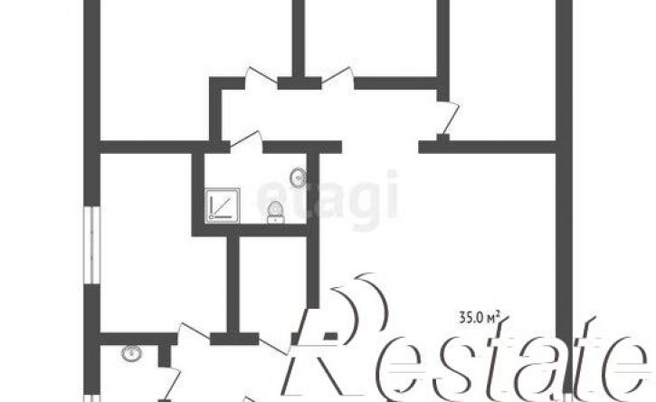 4-комн квартира улица Ванцетти, 1/1,  д. 1/1