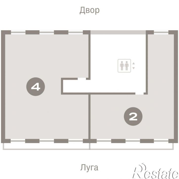 4-комн квартира в новом доме Краснооктябрьская, 4, корп.5