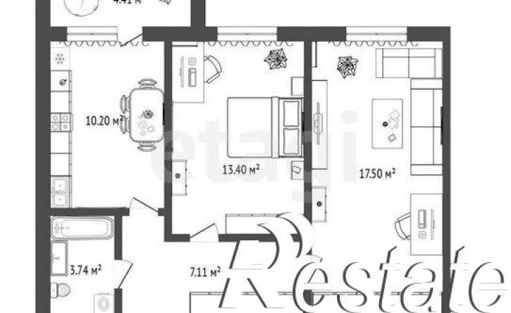 2-комн квартира улица Тимофея Кармацкого, 9,  д. 9