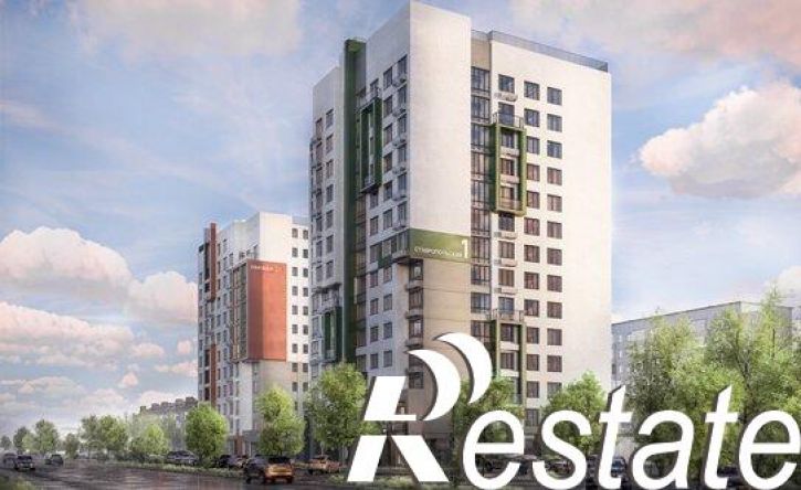 3-комн квартира в новом доме Ставропольская улица, 1,  д. 1