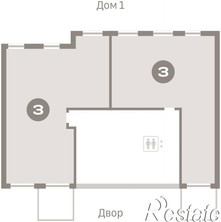 3-комн квартира в новом доме Мысовская, 22