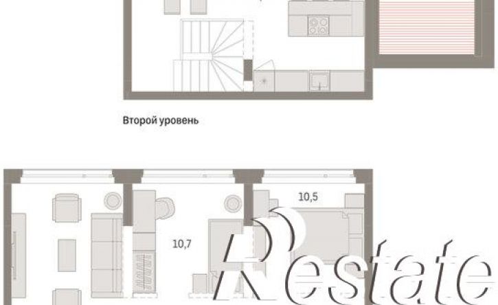 3-комн квартира в новом доме улица Республики, 205 к3,  д. 205 к3