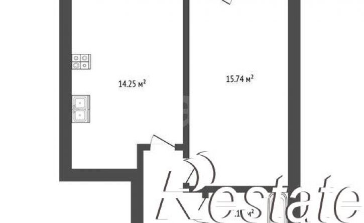1-комн квартира Ставропольская улица, 97 к3,  д. 97 к3