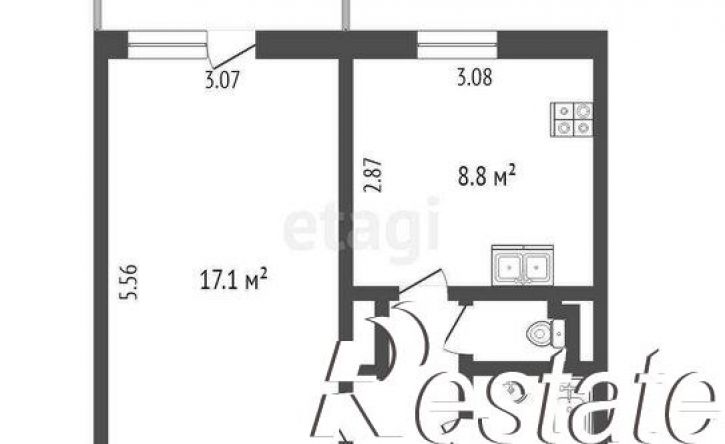 1-комн квартира Червишевский тракт, 94,  д. 94