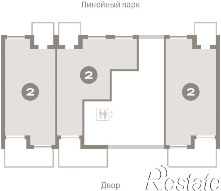 3-комн квартира в новом доме Томская, 60А