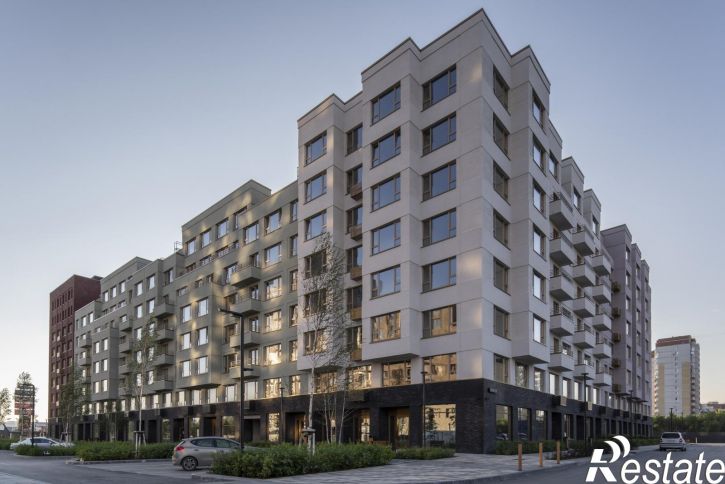 2-комн квартира в новом доме Мысовская, 22