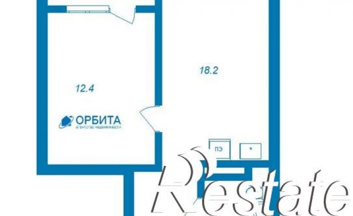 1-комн квартира Краснооктябрьская улица, 14 к1,  д. 14 к1