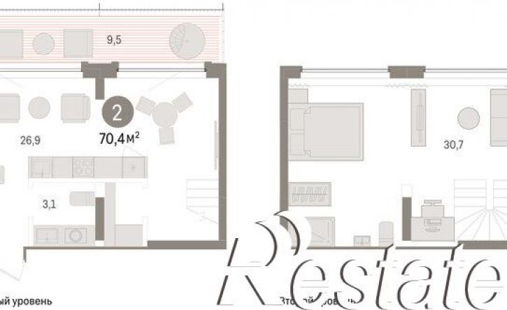 3-комн квартира Причальная улица, 5,  д. 5