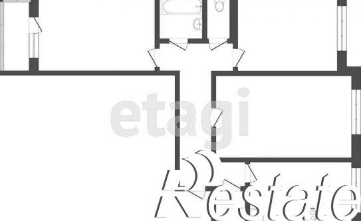 3-комн квартира улица Федюнинского, 5,  д. 5