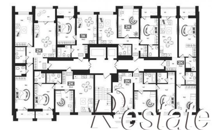 2-комн квартира улица Разведчика Кузнецова, 16,  д. 16