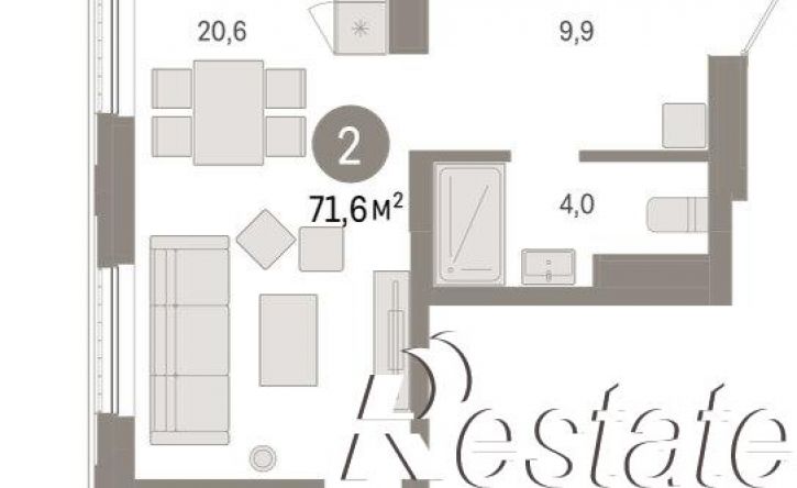 3-комн квартира Краснооктябрьская улица, 4 к1,  д. 4 к1