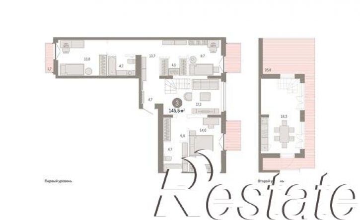 3-комн квартира улица Республики, 205 к2,  д. 205 к2