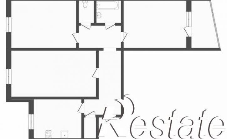 3-комн квартира улица Газовиков, 23,  д. 23