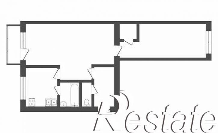 2-комн квартира Станционная улица, 28,  д. 28
